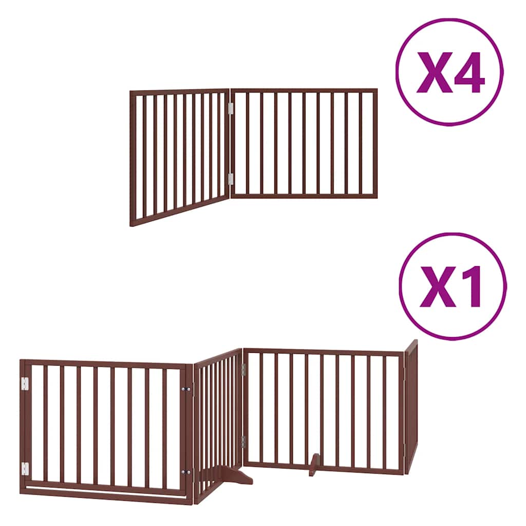 VEVOR Puerta De Seguridad Plegable Doble | Cancela Para Puerta De Paso O Escaleras | Protección Infantil Y Mascotas | Apertura Ambas Direcciones | Fácil Instalación Sin Perforar