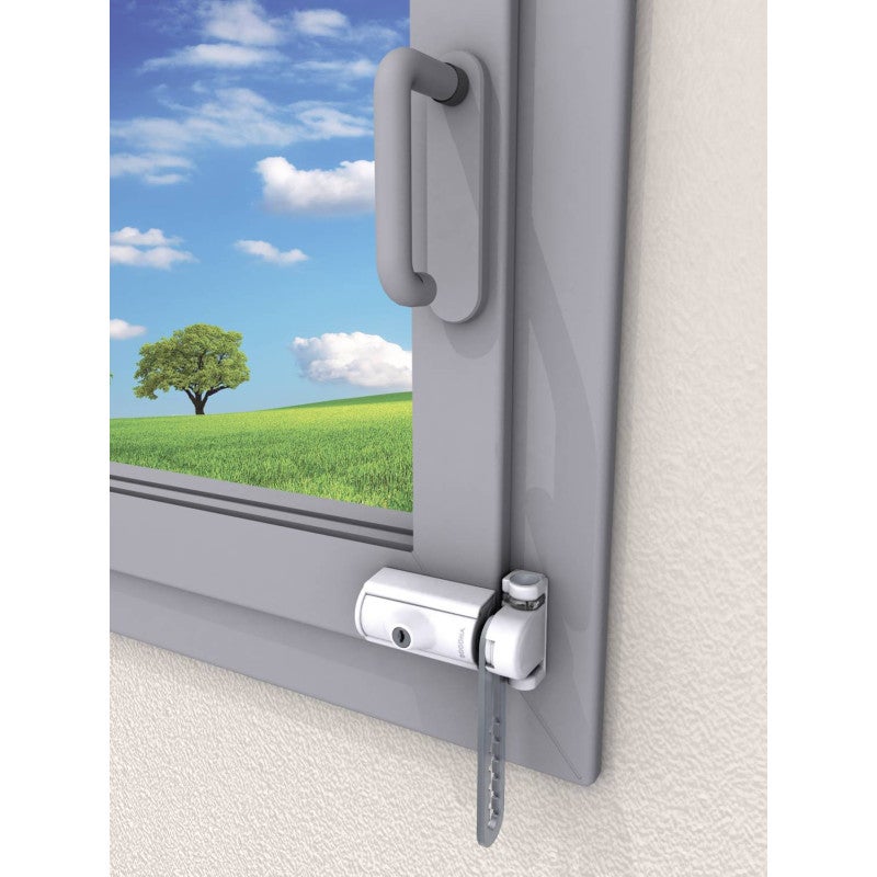 Entrebâilleur BLOCK'AIR haute sécurité à 7 paillettes blanc - SOCONA - TR6S - 3