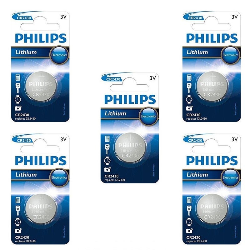 1x PORTE CL&Eacute; DE VOITURE VOLVO / T&Eacute;L&Eacute;COMMANDE BATTERIE "PHILIPS CR2430