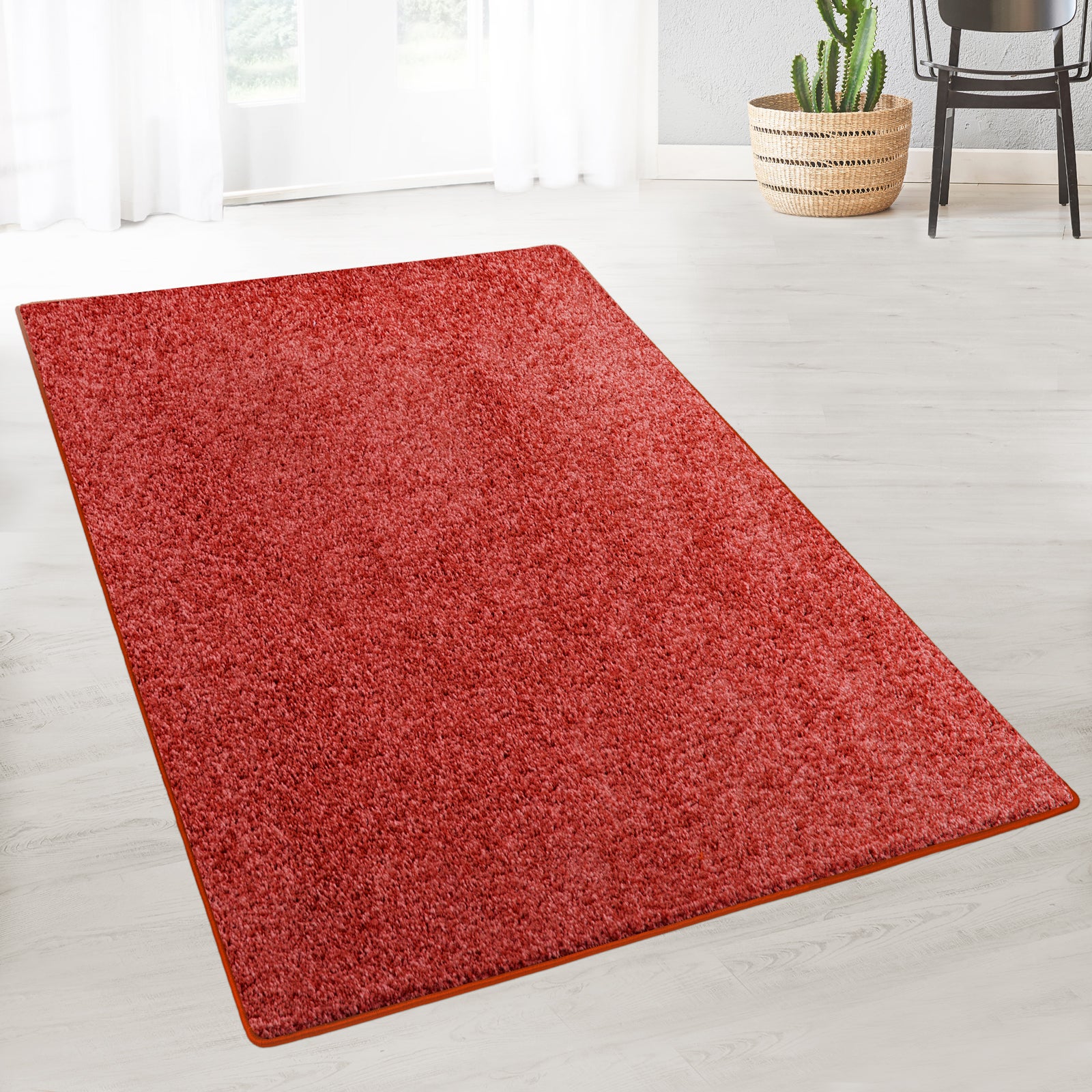 KARAT Tapis De Salon Bali Rouge 200 X 500 Cm Leroy Merlin