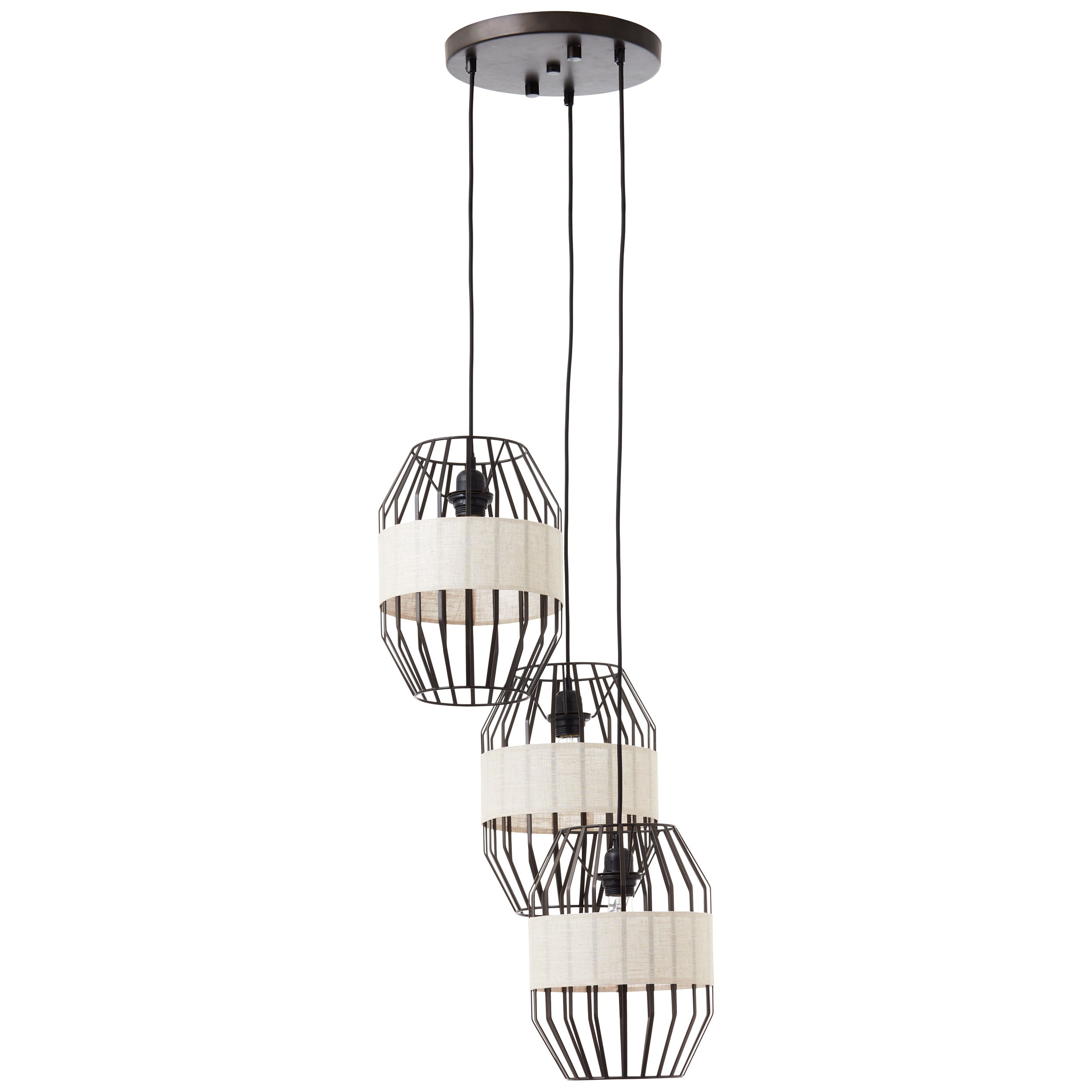 Brilliant Lamp Marty LED kinkiet 1 żarówka czarny piasek/matowe aluminium/metaliczne złoto 1x GU10, 10 W, żarówka LED w zestawie i wymienna - 4