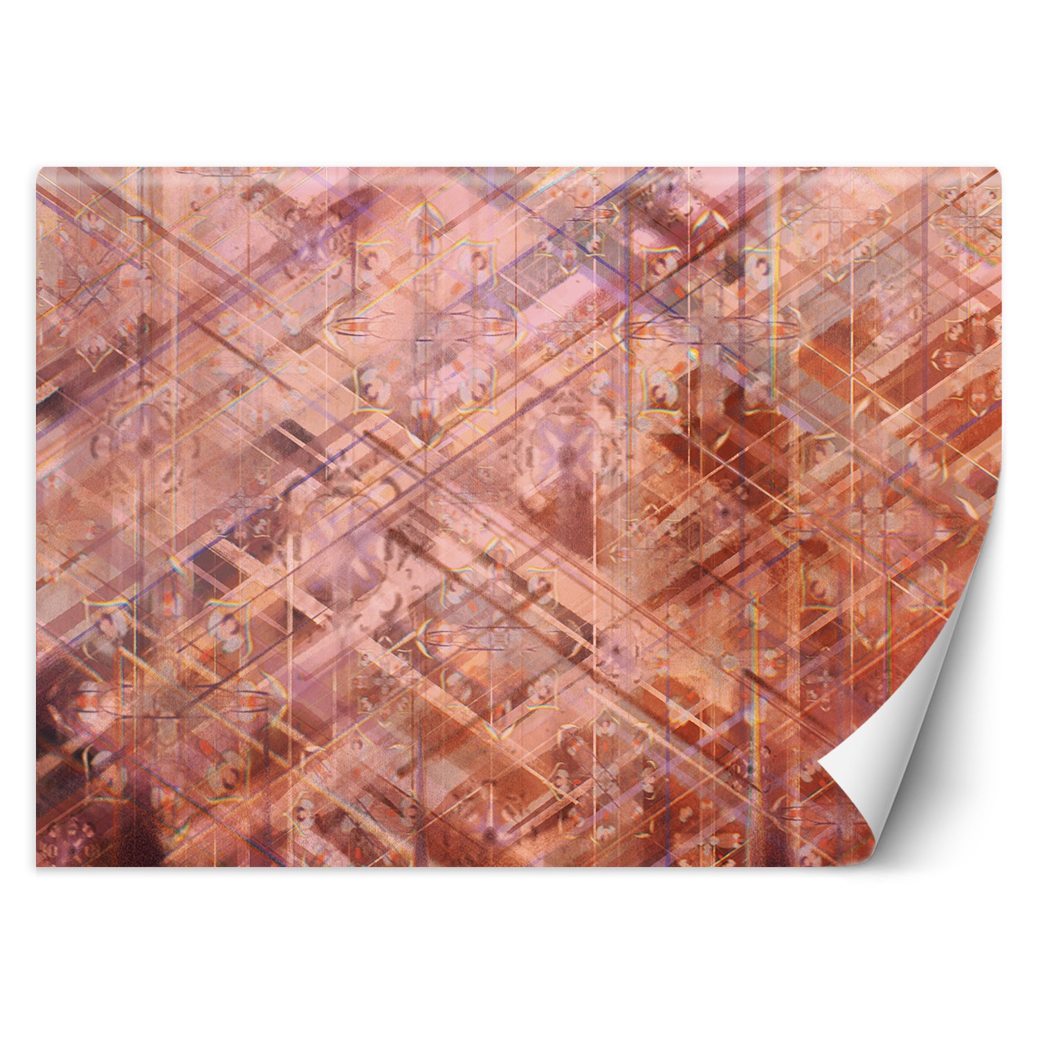 Fototapeta, Abstrakcyjne geometryczne kształty 368x254