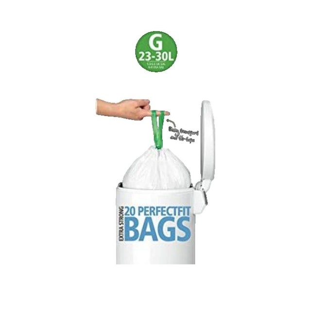 Rouleau de 20 sacs poubelles g 30l - Brabantia 246265