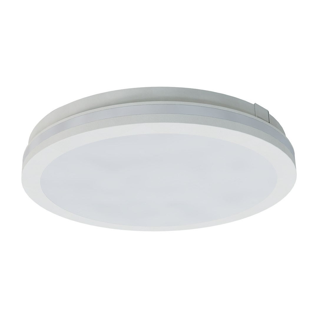 Plafon okrągły MARLON LED 36W Neutralna biel 4800lm biały wym: 5,2 x 30 x 30 cm IP54 Eko-Light