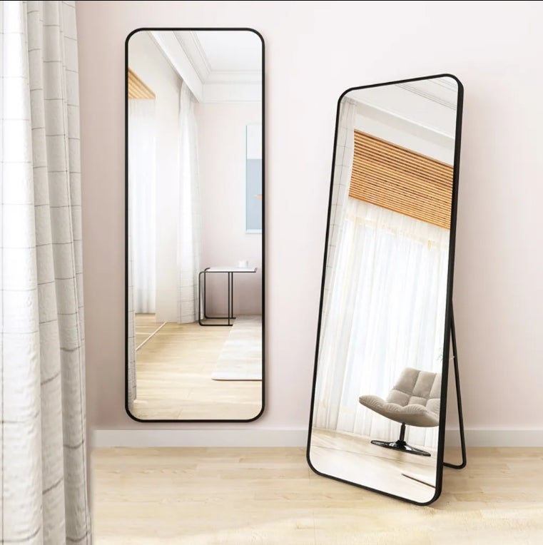 GOPLUS 150 X 56 CM Miroir Pleine Longueur, Miroir Sur Pied