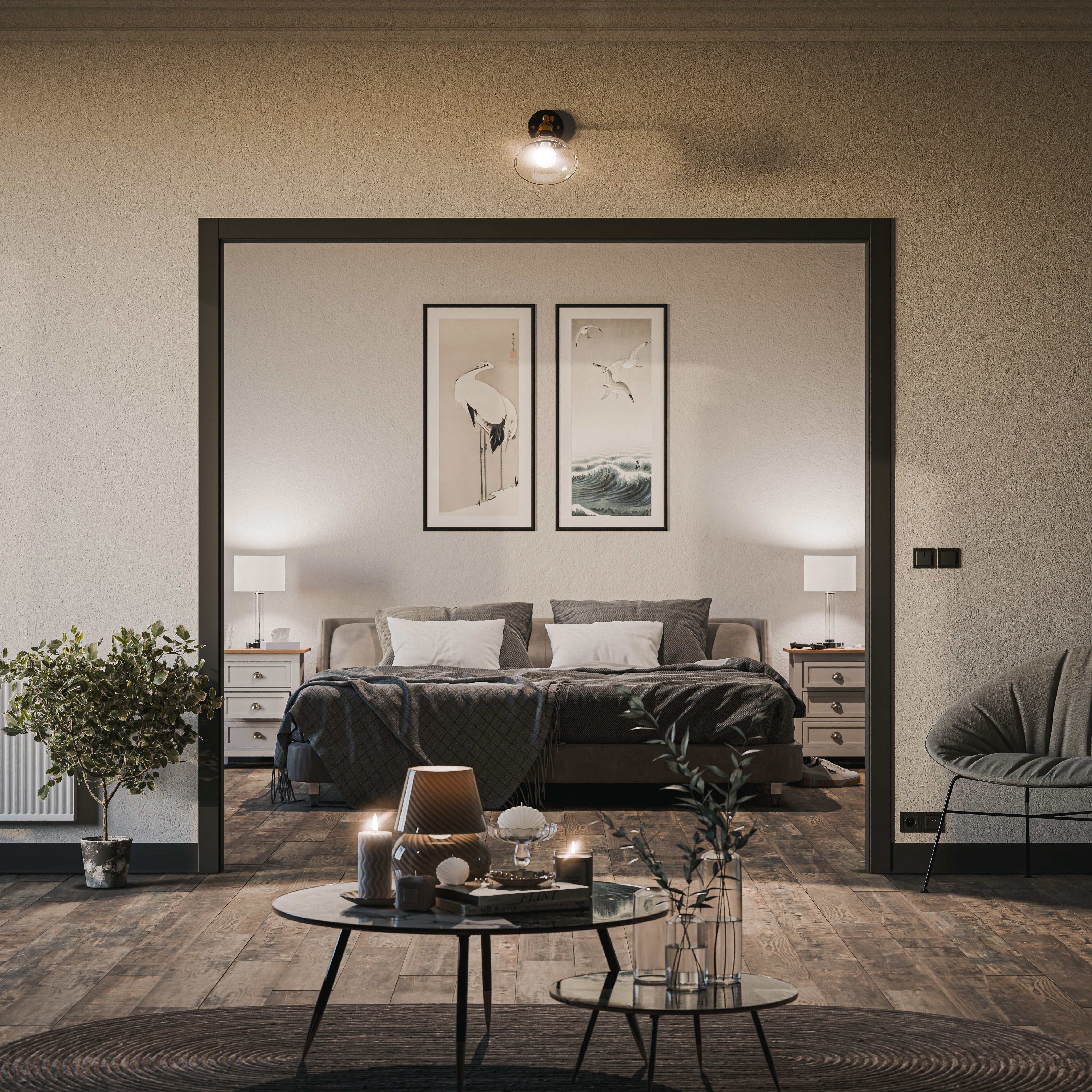 Habillage de Cloison 2.20 m - Noir - 3