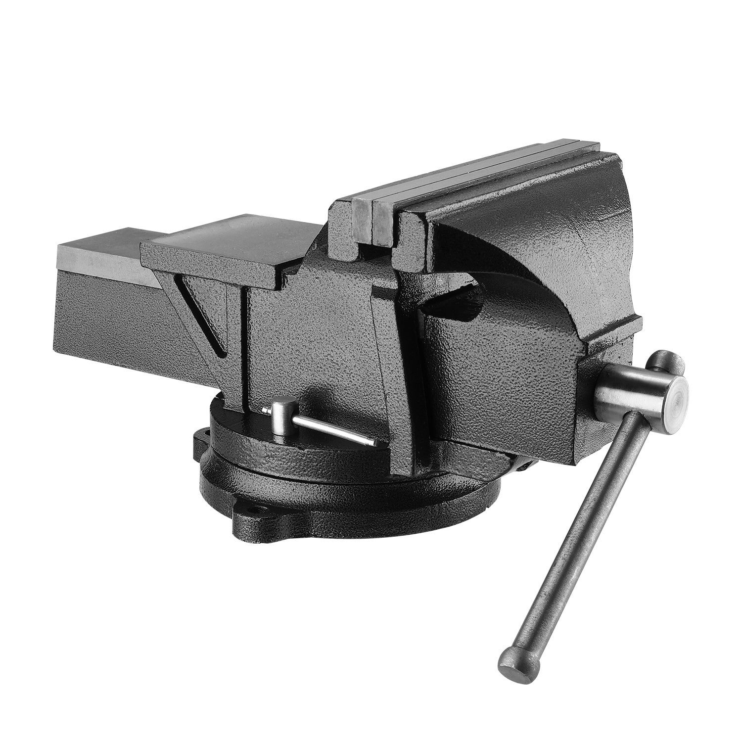 Imadło DEKO DKABV6 ślusarkie obrotowe z imadłem, żeliwne 140 mm, 10 kg