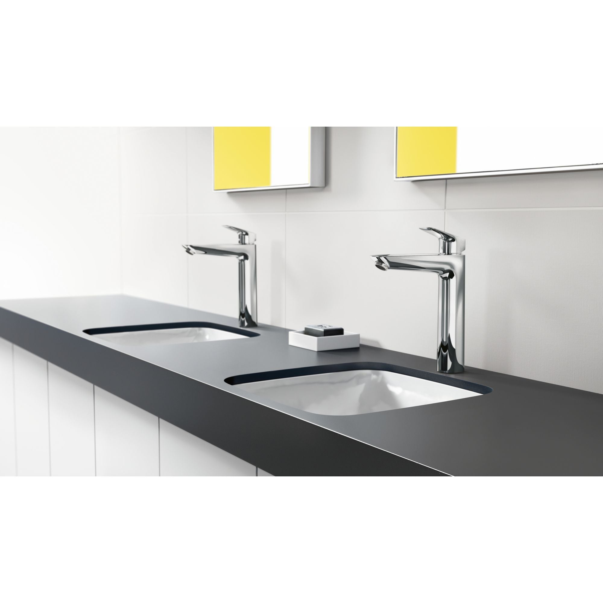 HANSGROHE Mitigeur lavabo haut Logis 190 taille XL - 5