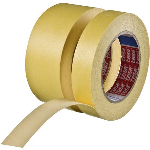 Tesa PRECISION STANDARD Bande De Masquage Jaune Präzisionskrepp 50m X 30mm - Résiste Jusqu'à 3 Mois
