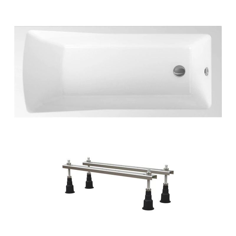 Wanna akrylowa Helmken Aurora 170x70 z akrylu lanego ze wzmocnionym korpusem + Nóżki / 35010070Z