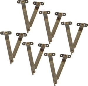 Tringle à Rideau Bras Oscillant Robuste 120 Cm - Pivotante 180° Diamètre 25 Mm, Embouts Ronds Décoratifs, Idéale Fenêtres Et Portes Françaises