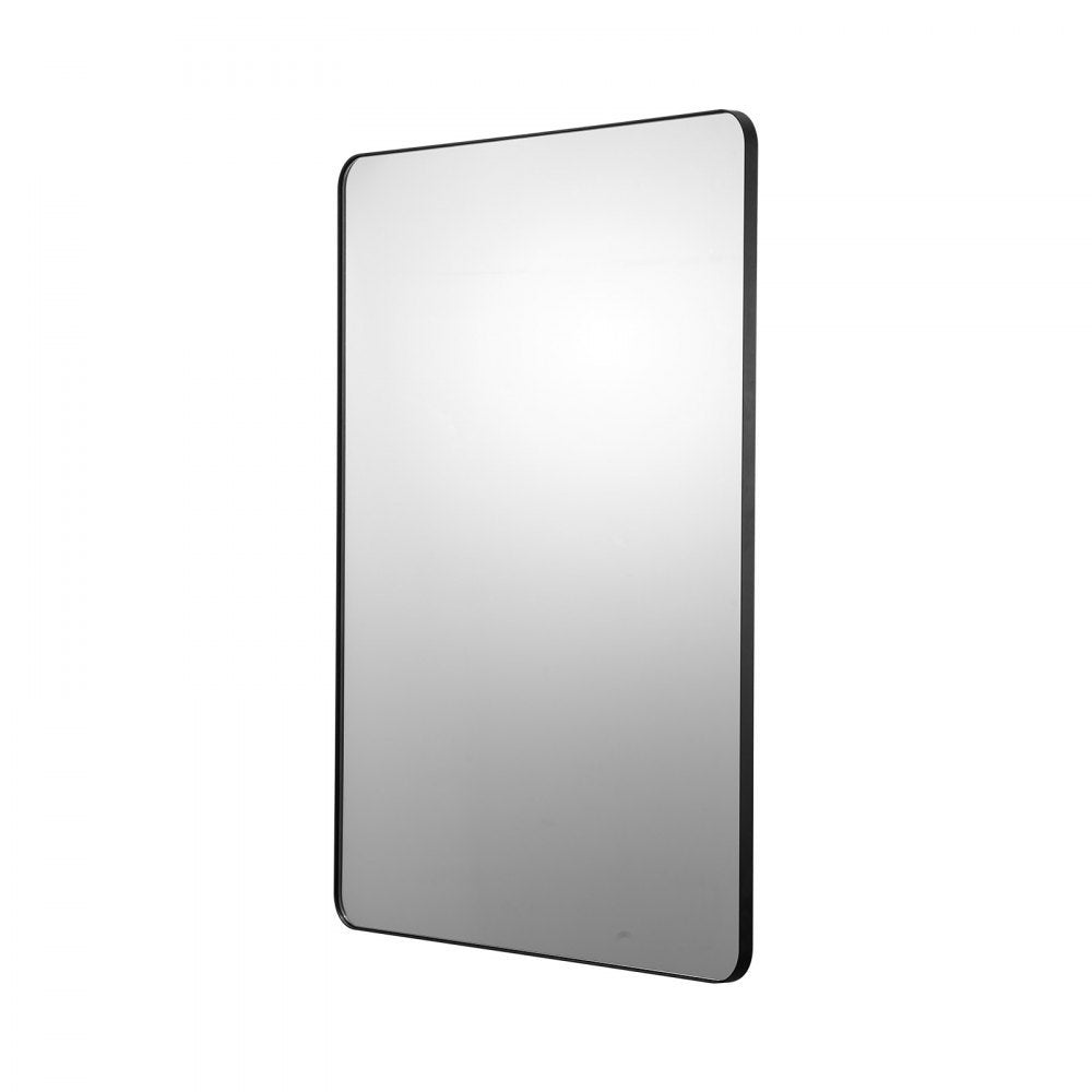 Essenza Espejo De Pared 91 X 122 Cm Con Marco De Aluminio Aluminio, Leroy Merlin