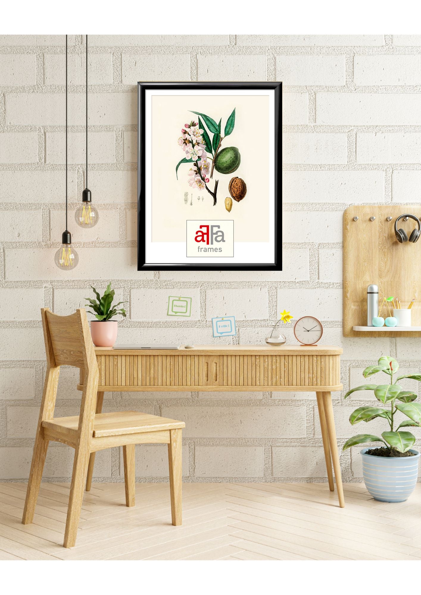 Ramka aluminiowa na zdjęcie 40x50 czarny 1szt. - 2