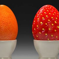 Tableau triptyque cuisine fruits en coque - 90x60 cm | Leroy Merlin