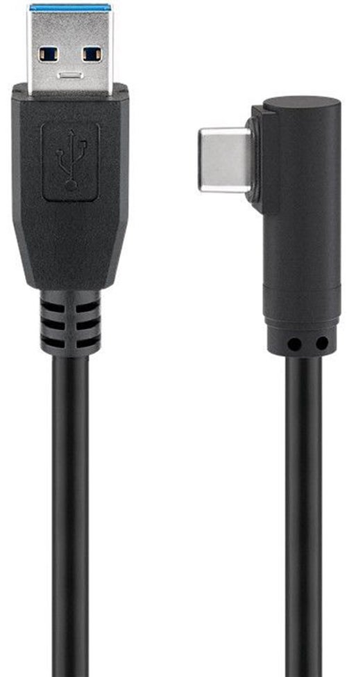Câble usb 3.0 vers usb type c coudé - 1.50m CONECTICPLUS | Leroy Merlin