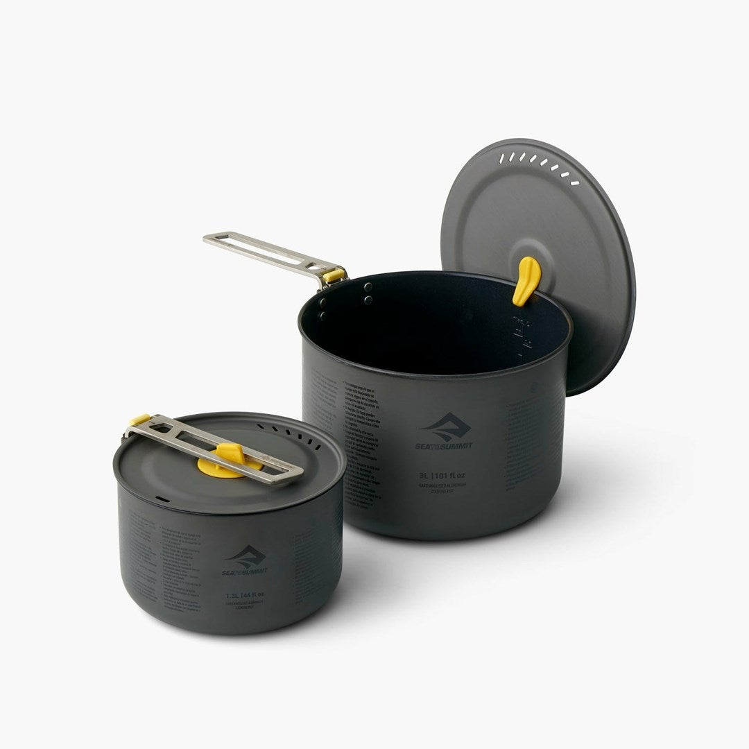 Bol Pliable Camping Sea To Summit Detour - Acier Inoxydable Et Silicone, Grand Modèle Noir Béluga
