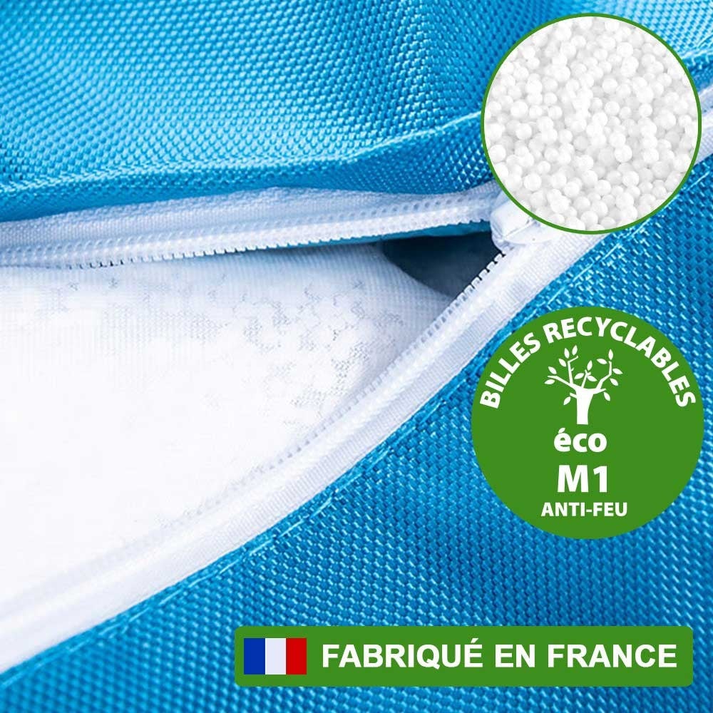 200 L Recharge Billes de Polystyrène Neuve, Certifiées M1 ANTI-FEU, Pour Pouf Géant BiG52 - 4