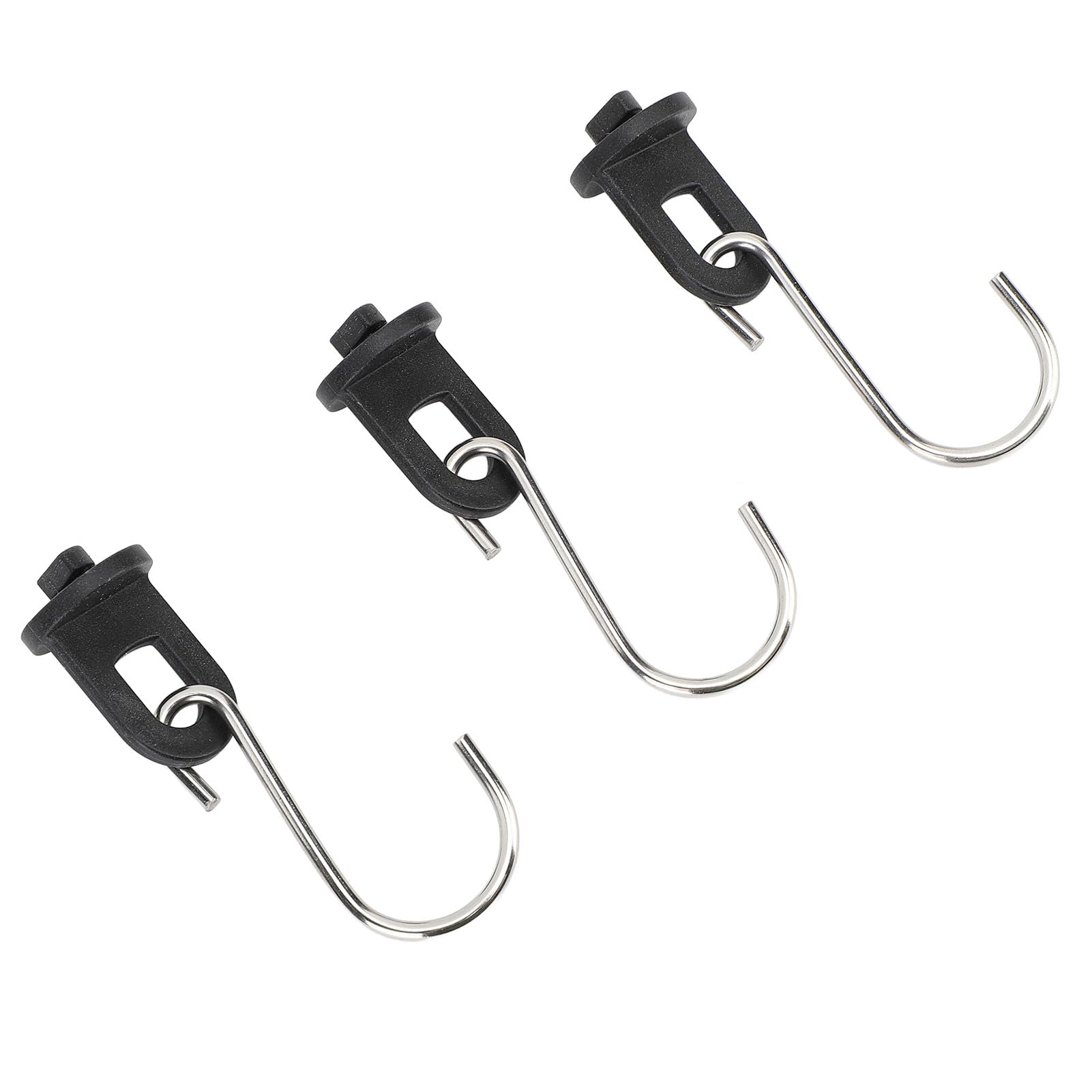 LSRVNM 50 Pezzi Ganci per Serra con Ganci a S, Appendiabiti per piante, Clip di Fissaggio in Plastica per Serra, Clip a Torsione in Plastica, Adatti per Appendere Piante e Fissare Materiali Isolanti