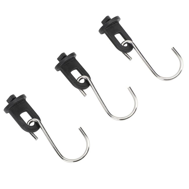 LSRVNM 50 Pezzi Ganci per Serra con Ganci a S, Appendiabiti per piante, Clip di Fissaggio in Plastica per Serra, Clip a Torsione in Plastica, Adatti per Appendere Piante e Fissare Materiali Isolanti LSRVNM 50 Pezzi Ganci per Serra con Ganci a S, Appendiabiti per piante, Clip di Fissaggio in Plastica per Serra, Clip a Torsione in Plastica, Adatti per Appendere Piante e Fissare Materiali Isolanti