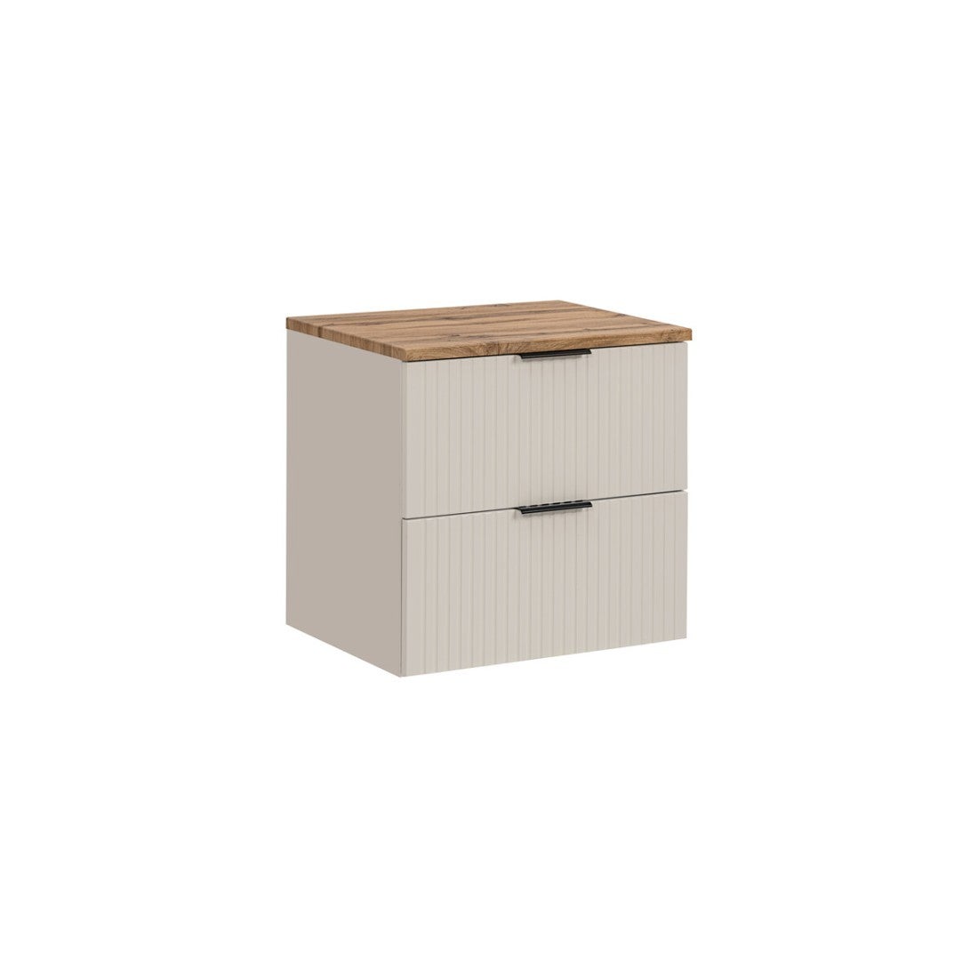 Conjunto para baño noxera 60 cm – marrón congo & wotan – superficie para lavabo