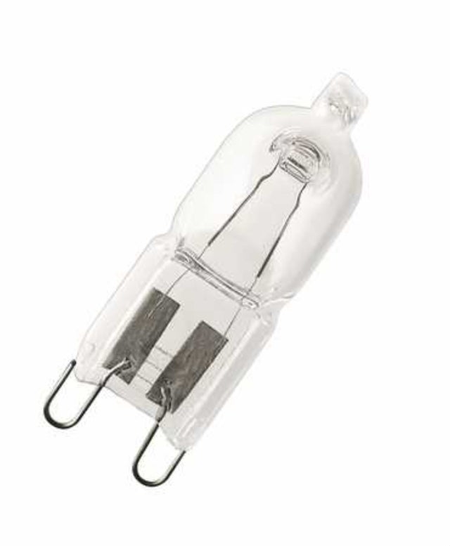 ampoule halogène osram halopin eco g9 - 60w - 2800k - 230v - t13