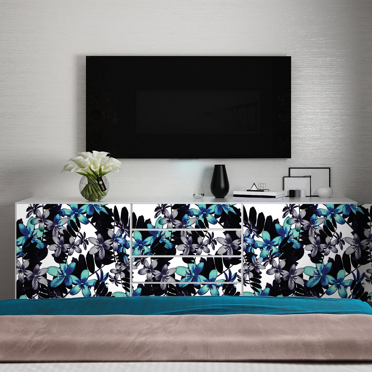 Adesivo mobili tropicale songdo - Sticker adesivo - adesivi murali - 40x60cm - 4