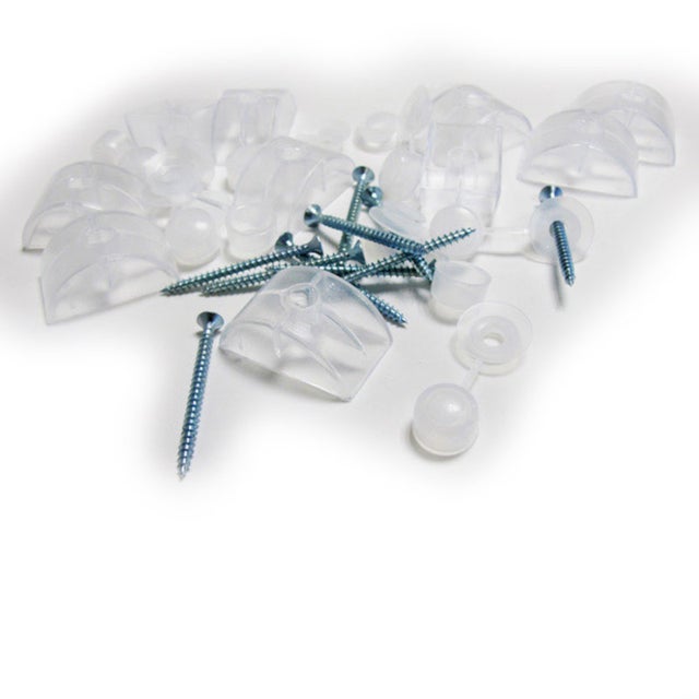 Kit de fixation petite onde (x10) - Coloris - Standard, Longueur - 4 cm