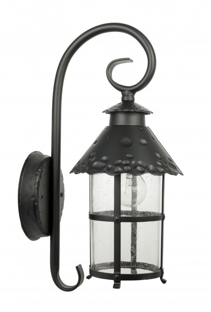 Kinkiet zewnętrzny Toledo czarny 1xE27x60W wym: 44 x 18,6 x 25 cm IP23 SU-MA