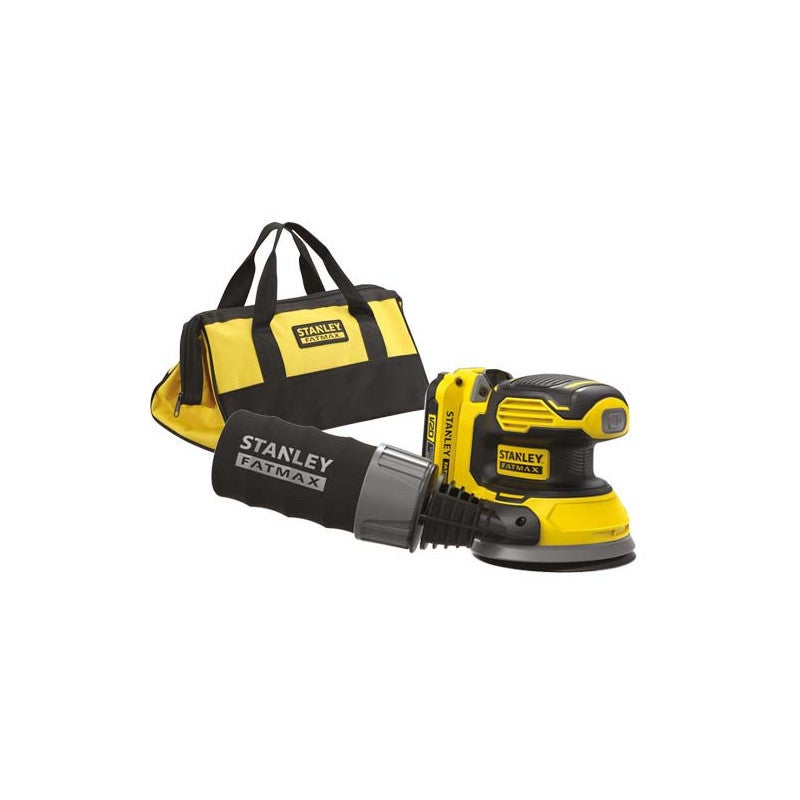 Szlifierka Stanley V20 18V 125 mm Lekka i Ergonomiczna