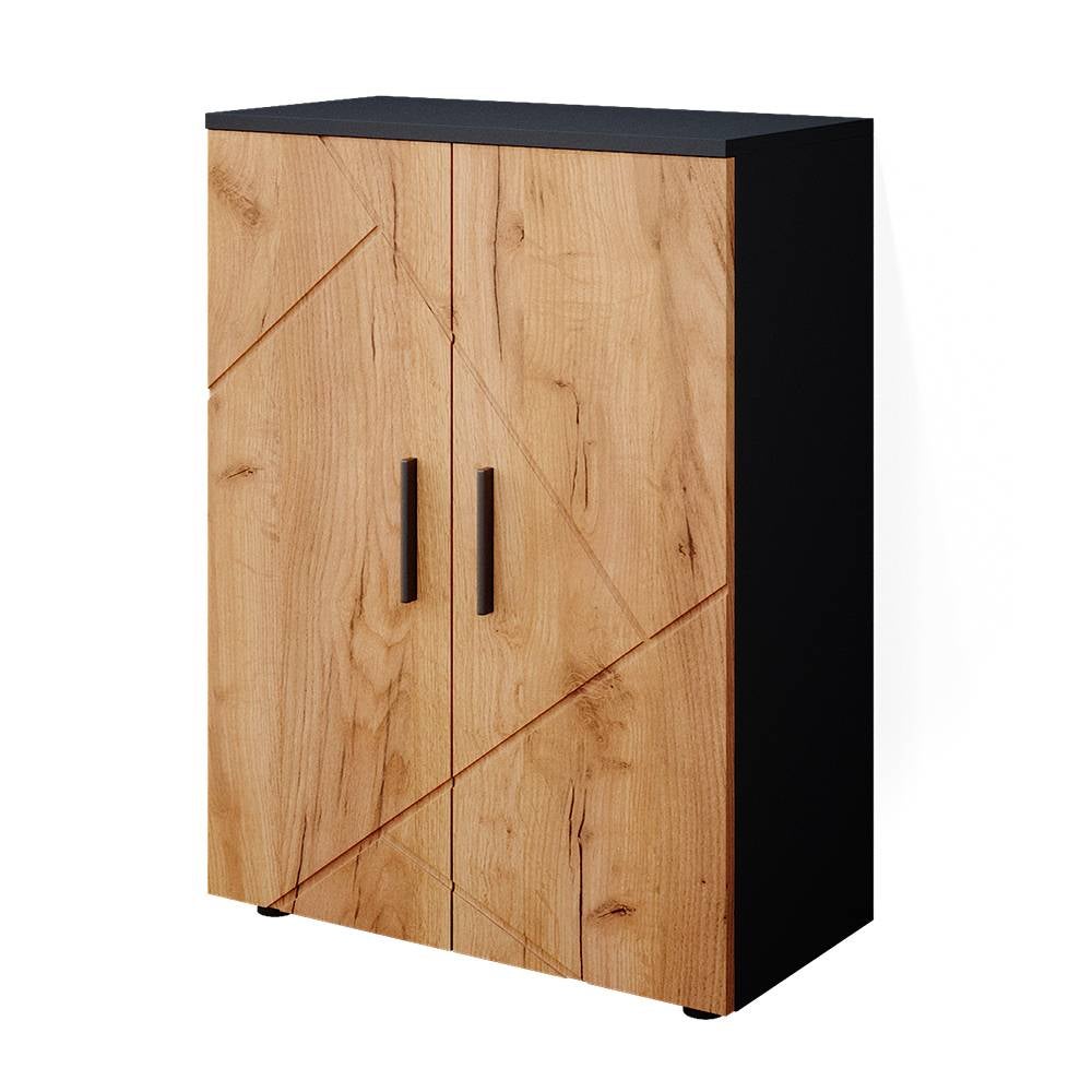 Vicco Szafka Midi Irma, Antracyt/złoty dąb, 60 x 81 cm