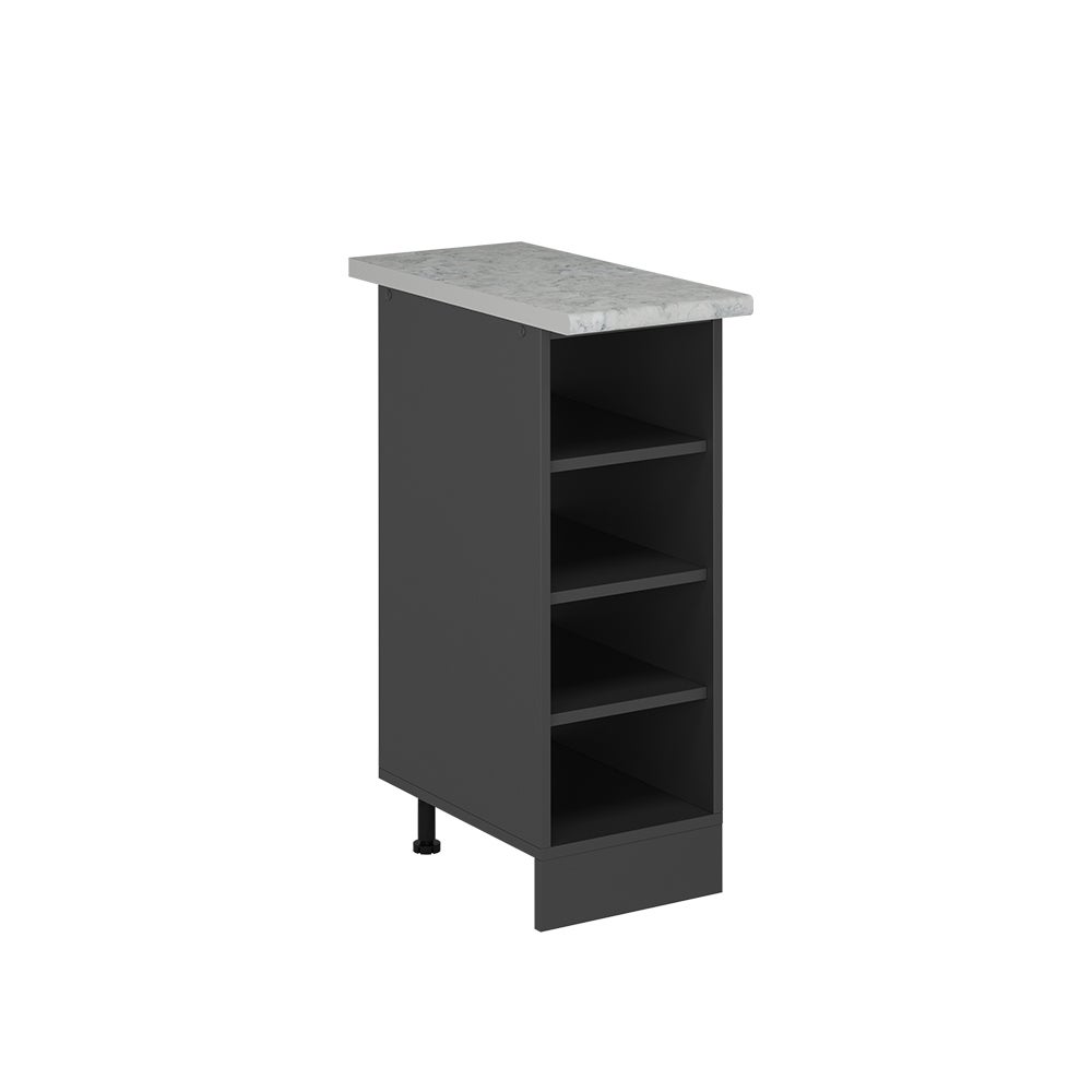 Vicco Półka kuchenna R-Line, Antracyt, 30 cm BR Marmur