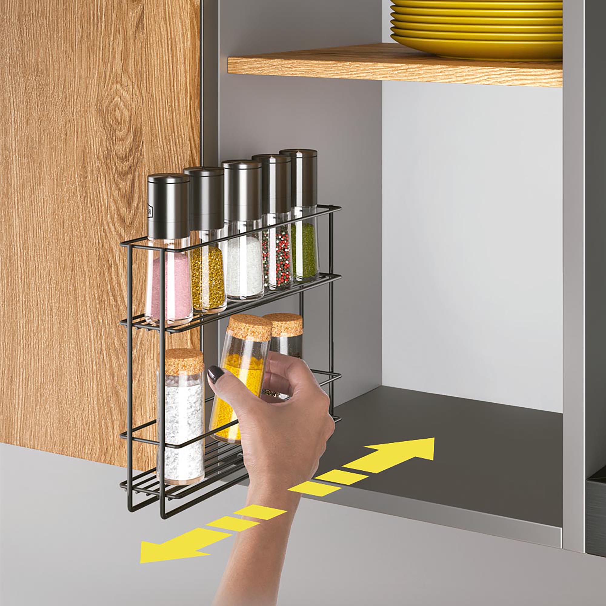 Metaltex - Especiero Deslizante In&Out Lava - 2