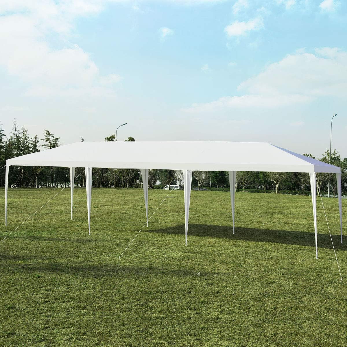 Altana Ogrodowa 235 x 235 cm, Namiot Imprezowy Barnum, Składany Namiot Gazebo na Imprezy/Piwo/Uroczystości/Kemping – bez Plandeki