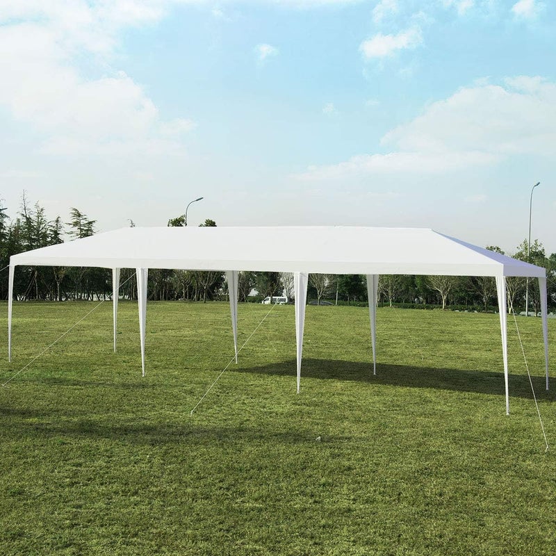 Altana Ogrodowa 235 x 235 cm, Namiot Imprezowy Barnum, Składany Namiot Gazebo na Imprezy/Piwo/Uroczystości/Kemping – bez Plandeki