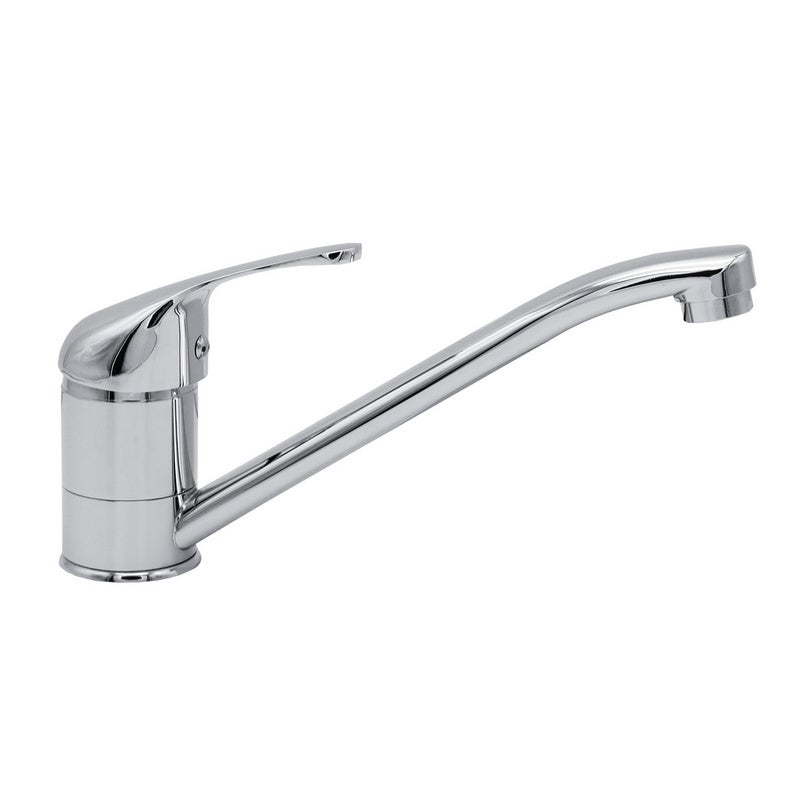 Miscelatore acqua calda e fredda G1/2 con maniglia lunga - nero | Leroy