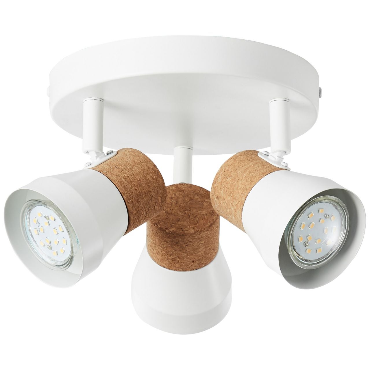 Lampa BRILLIANT, panel sufitowy Tuco LED 50cm czarny / biały, 1x wbudowana dioda LED, wbudowana dioda LED 38W, (4000lm, 3000-6500K), ściemniana pilote - 2