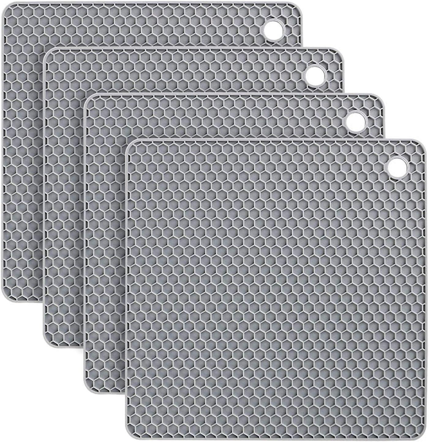 Lot De 10 Tampons Anti-dérapants En Silicone Transparent - 1.9 Cm - Pour Tables En Verre
