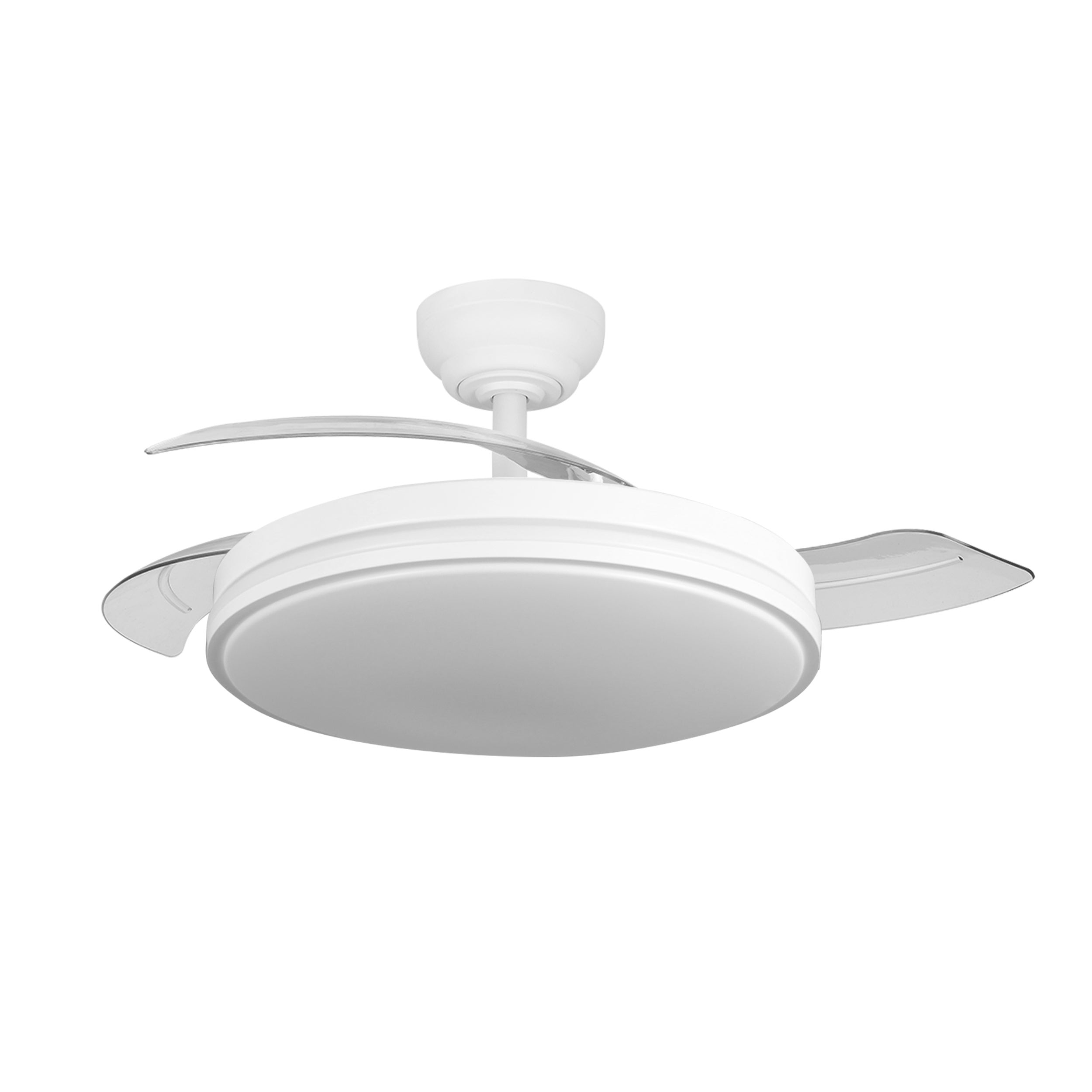 Yatek Ventilador De Techo Rubia 60W Blanco , Leroy Merlin