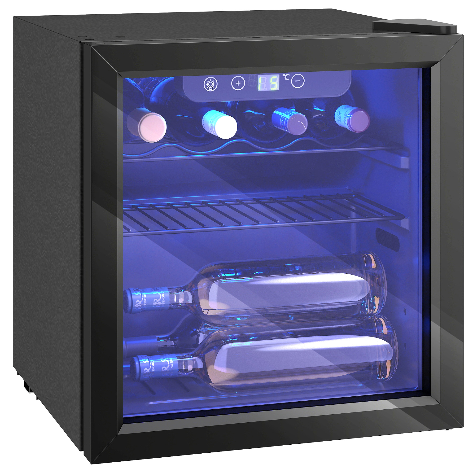 Cave à vin 12 bouteilles 36L. réfrigérateur à vin et boissons avec — free download