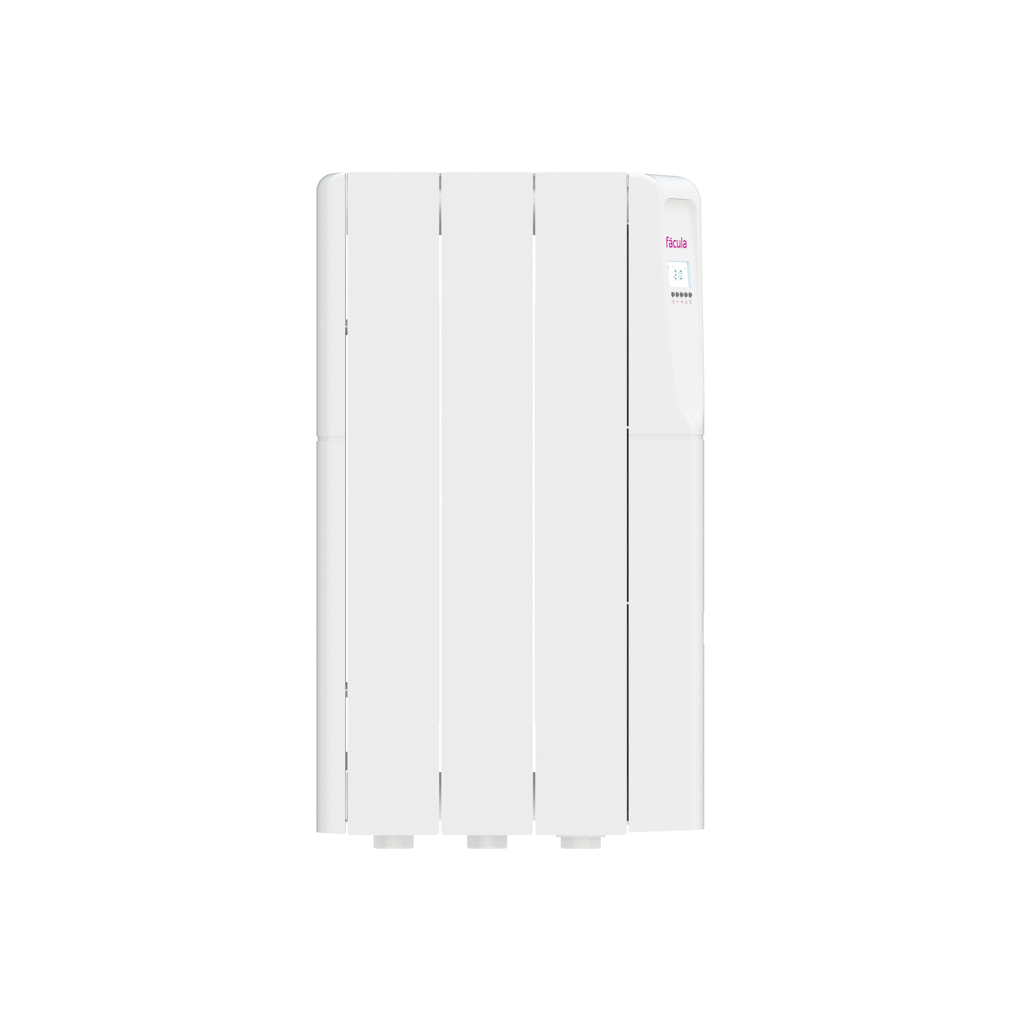 Radiateur Électrique à Sec UltraSlim 600W Programmable - Fácula Série S, 5 Cm Profondeur, Thermostat Digital 7J/24H