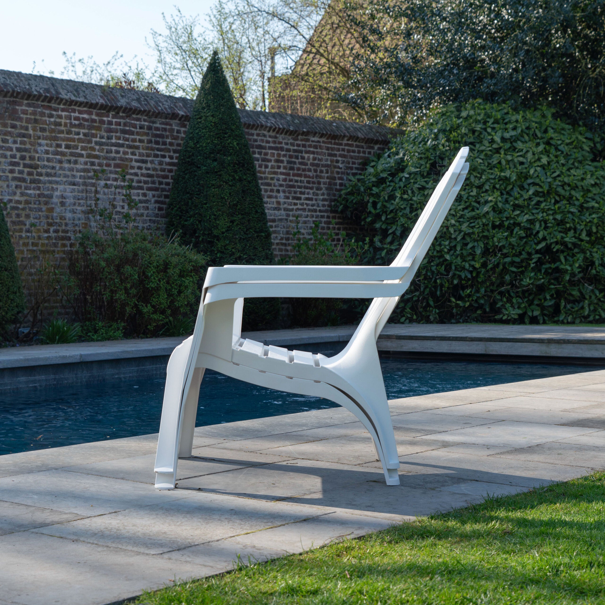 Fauteuil Adirondack Blanc - 3