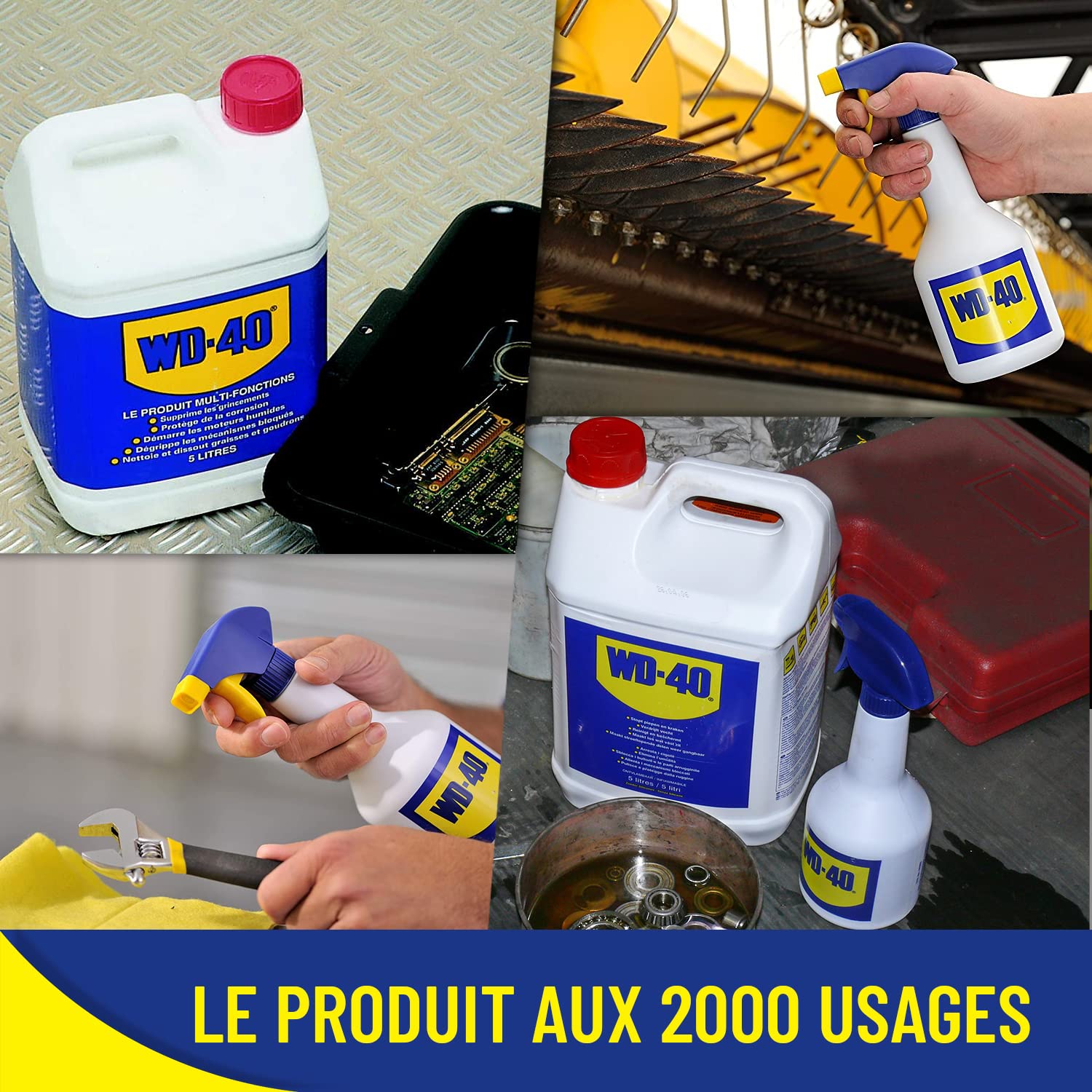 Lubrifiant ml 5000 + Doseur L 0,5 Wd40 - 2