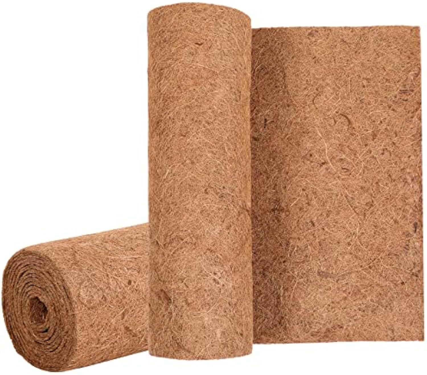 Mata dla zwierząt domowych z filcu kokosowego, mata z włókna zwierzęcego 40*100CM, do roślin i doniczek, dekoracja ogrodu, 2 szt.