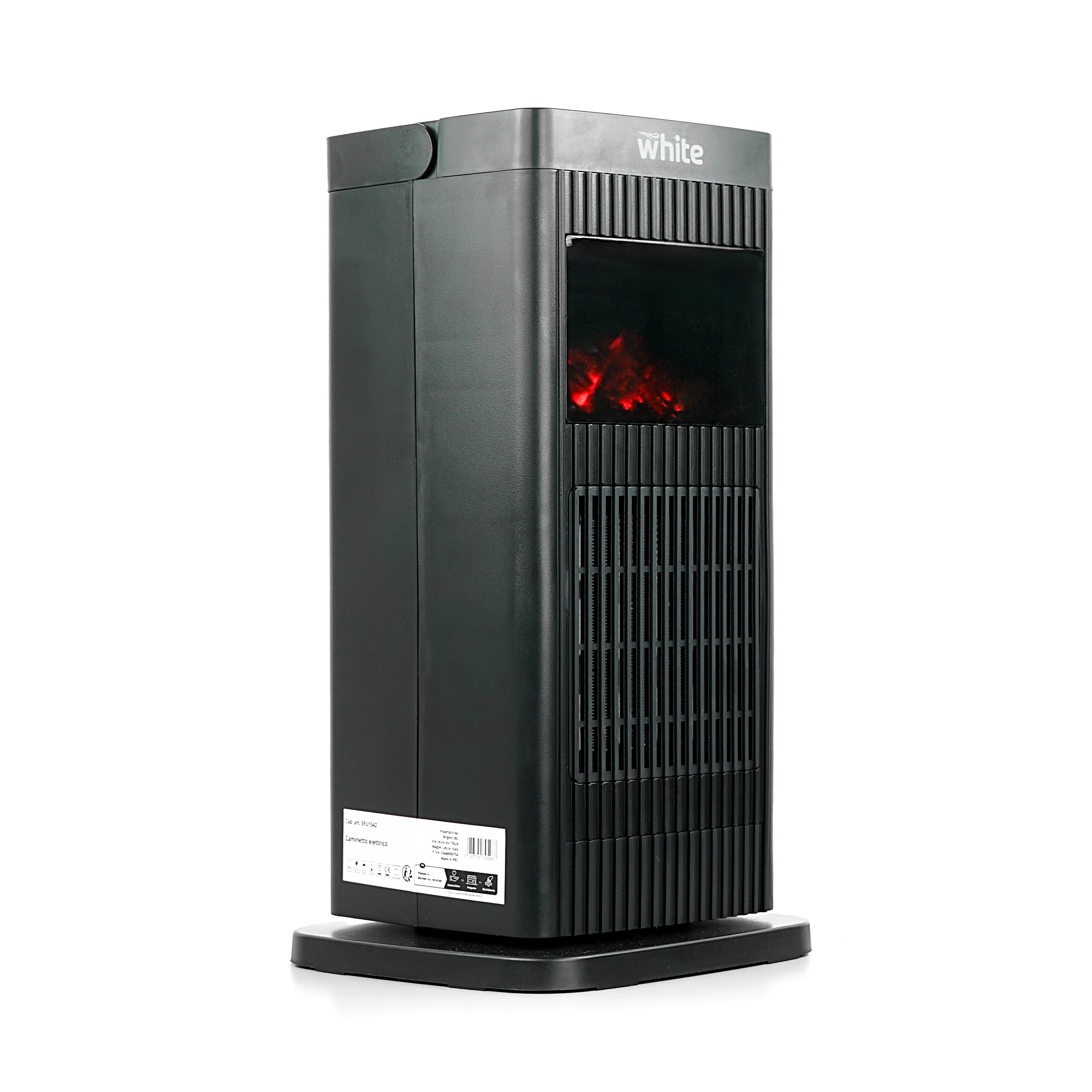 Estufa eléctrica de bajo consumo con efecto chimenea 230v