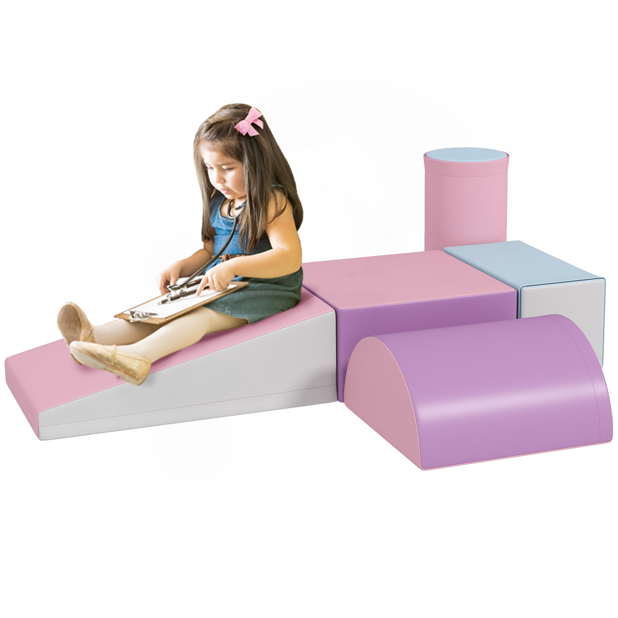 Blocs de construction souples, un ensemble de 5 blocs en mousse ...