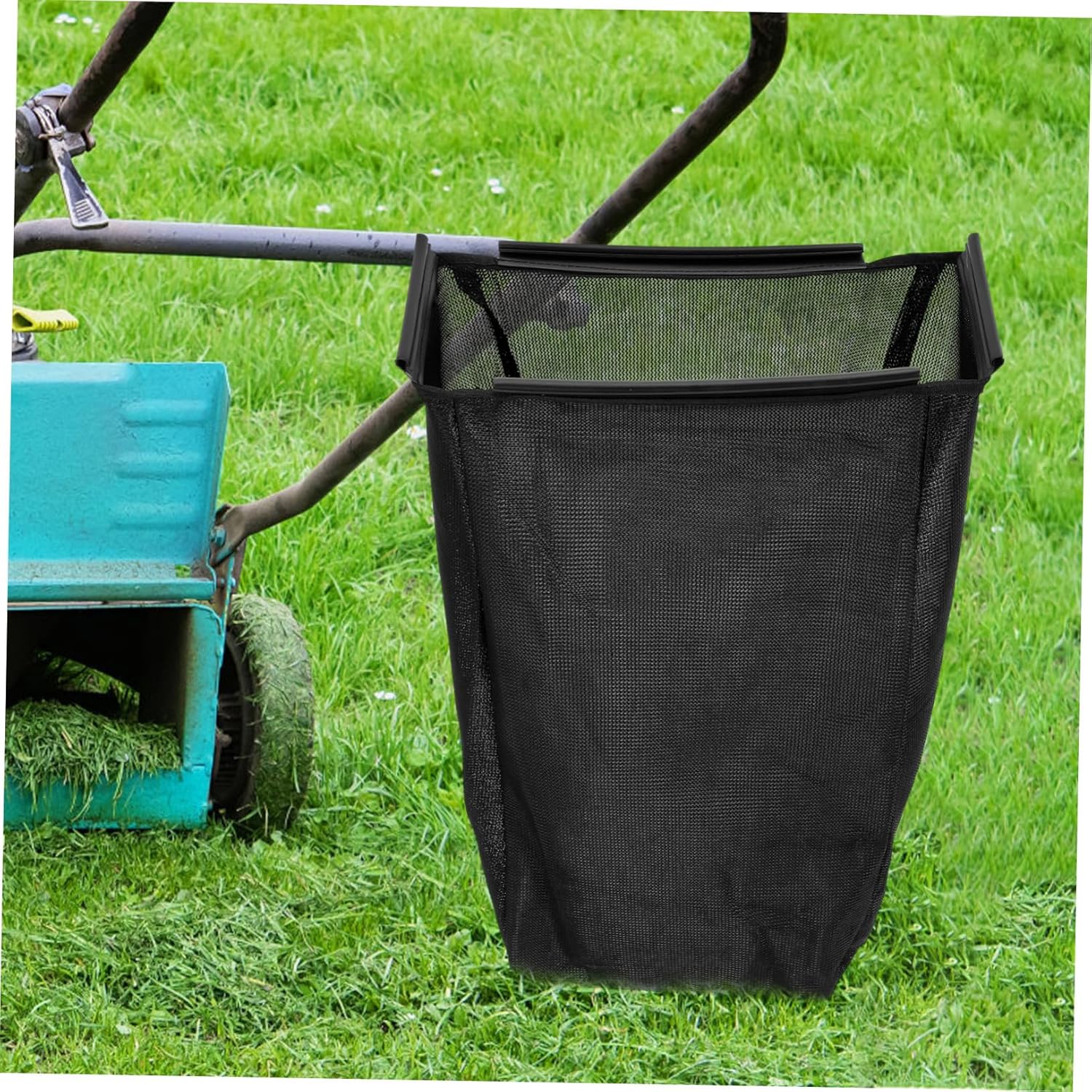 FUNOMOCYA Grass For Lawnmower Large Leaf Tractor Accessories Lawn Pickup Grass Lawn Mower Grass Braid Nylon Black - 6