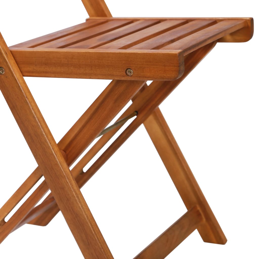 Chaise de jardin sans coussin Maison Exclusive en bois Marron - 8