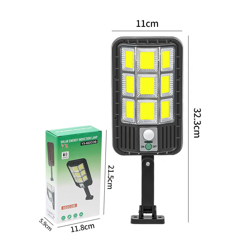Luce Decorativa Solare Per Esterni, Luce Decorativa Lampeggiante Da Parete 2 In 1 Dal Tramonto All Alba 87 Sensori Di Movimento 96259597