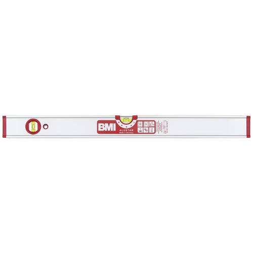 Poziomica BMI ALUSTAR 200 cm aluminium srebrna ± 0,5 mm/m - 694200 E