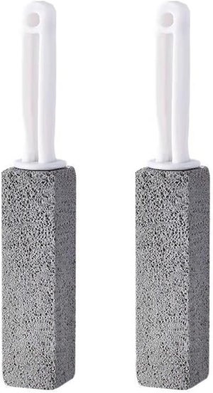Lot De 4 Pierres Ponce Avec Poignée - Nettoyage Toilettes, Lavabos, Carrelage - Écologique